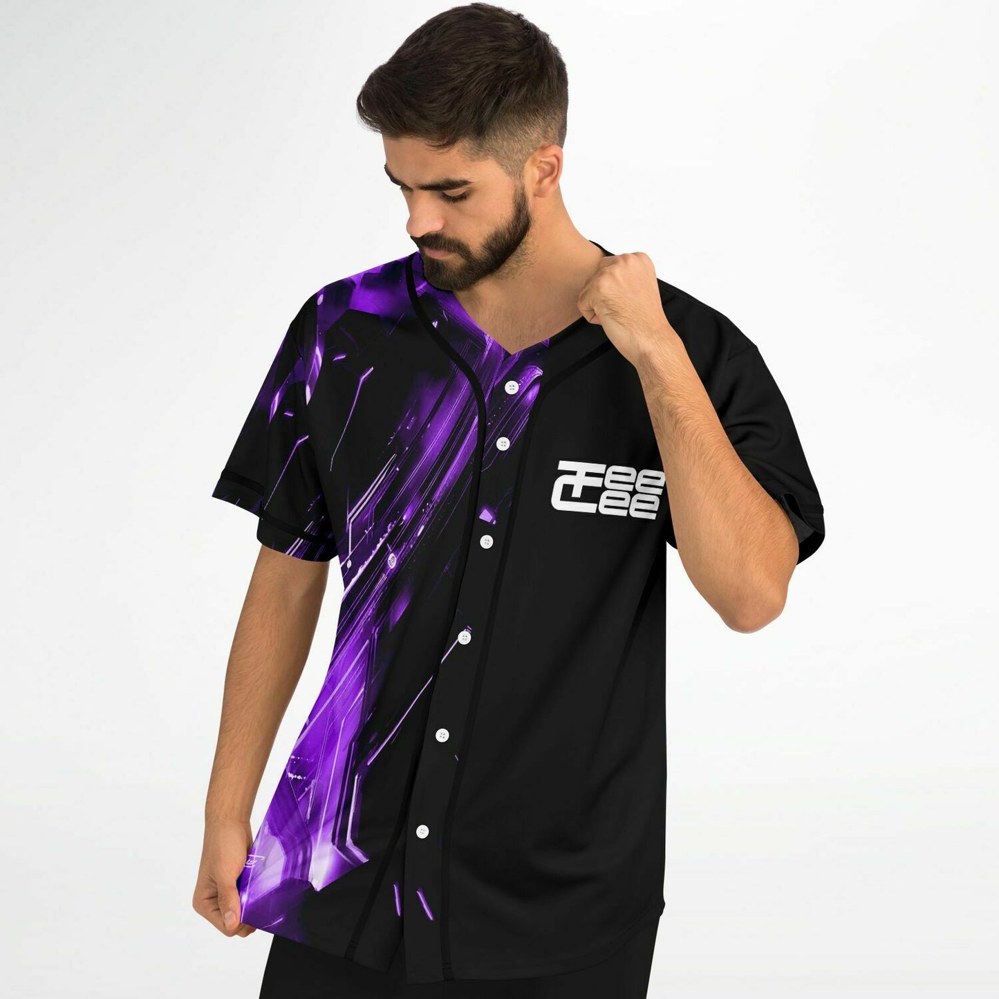 Purple teecee baseball jersey