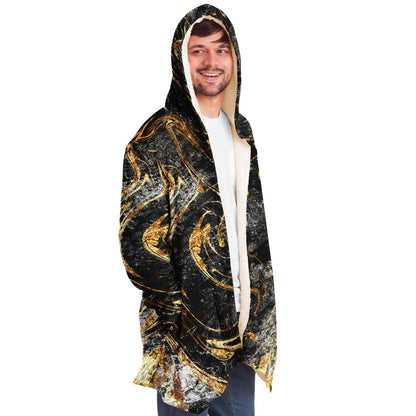 Marbled in gold cloak