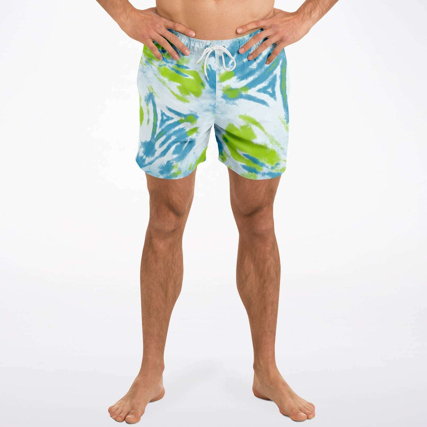 Tie dye swim trunk