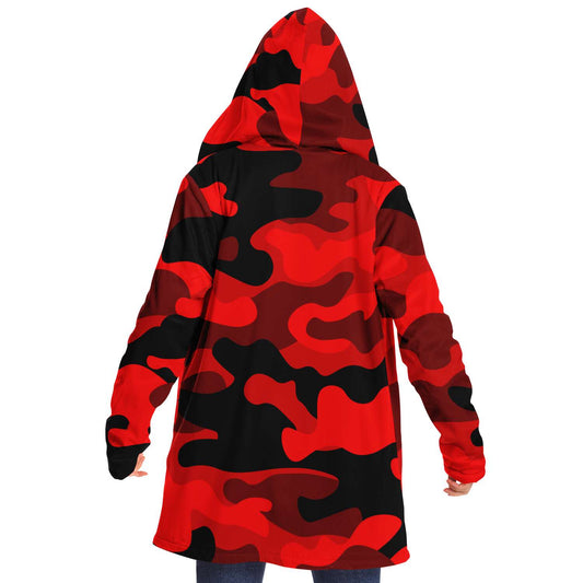 Red camouflage Cloak