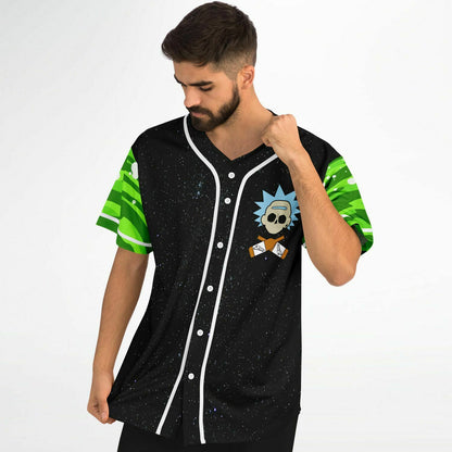 Zomboy rick and morty custom jersey