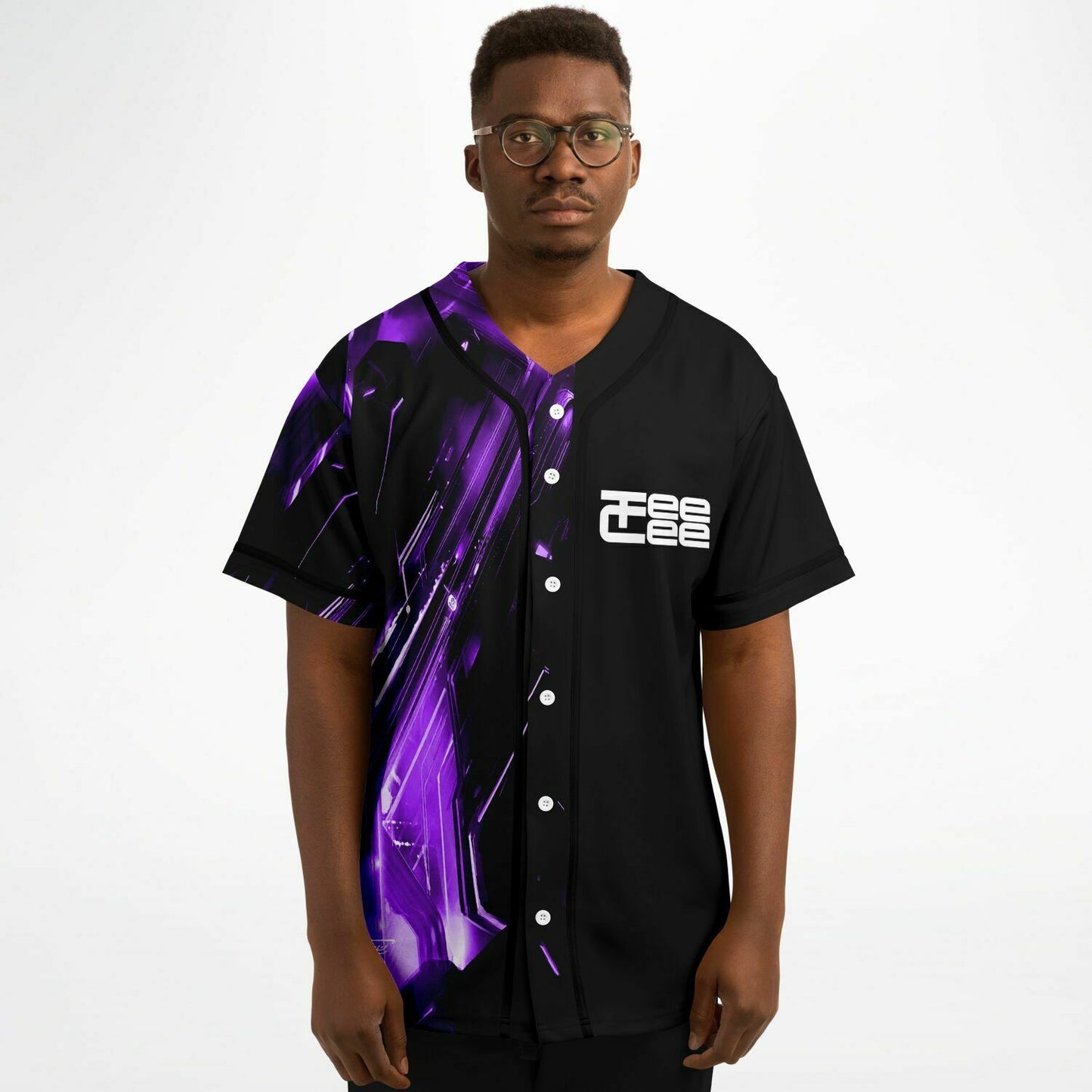 Purple teecee baseball jersey