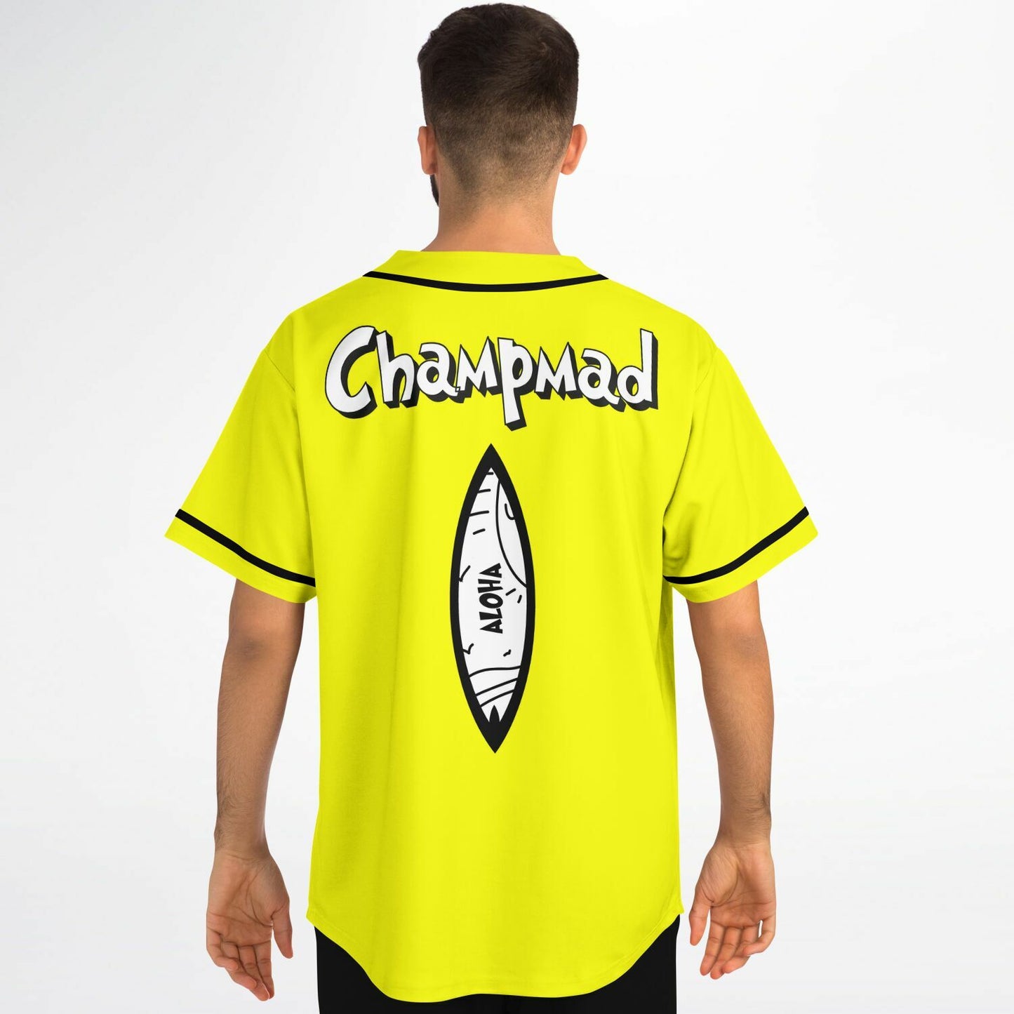 Champmad mentally on the beach baseball jersey