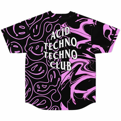 Acid techno club Baseball Jersey