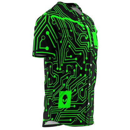 Alienator Motherboard circuit baseball jersey