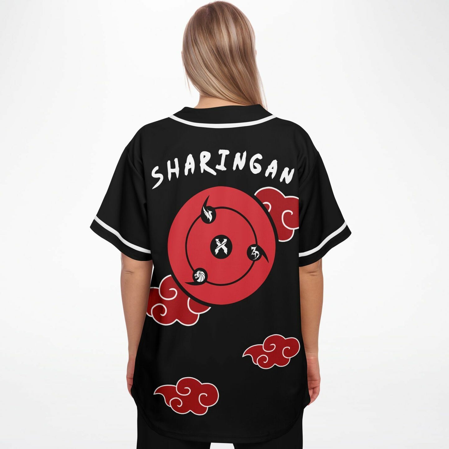 Sharingan naruto baseball jersey