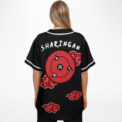 Sharingan naruto baseball jersey