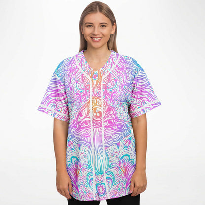 Active mushroom baseball jersey