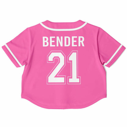 Bender Cropped Baseball Jersey