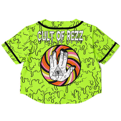 Cult of rezz crop top jersey