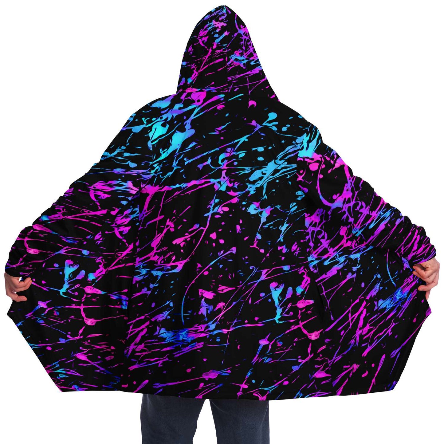 Splashed cloak