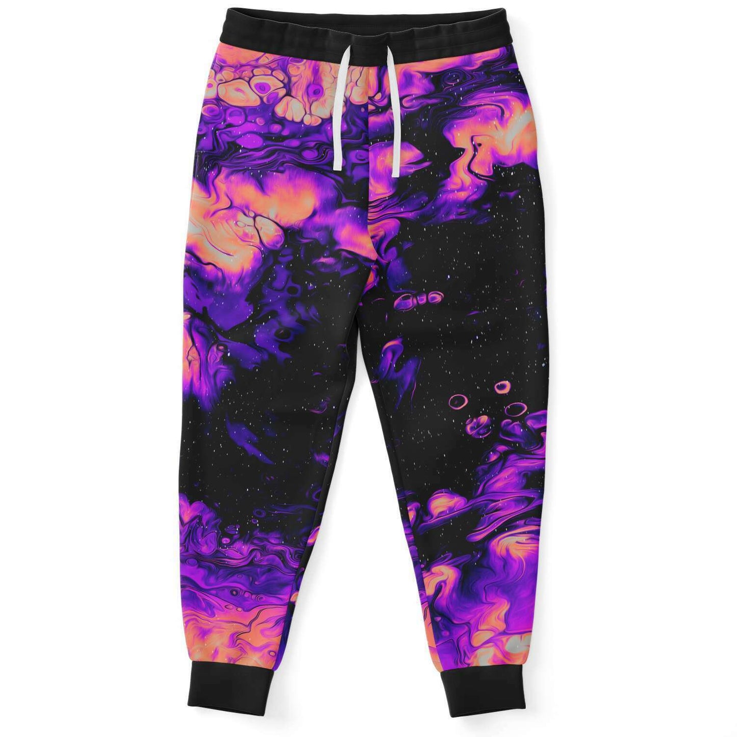 Peachy and purple acid trip jogger