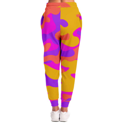 Colorful camouflage jogger