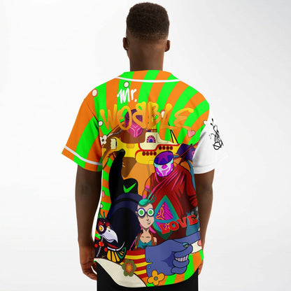 Blue submarine baseball jersey V2