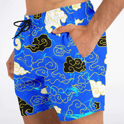 Chinese clouds  swim trunks