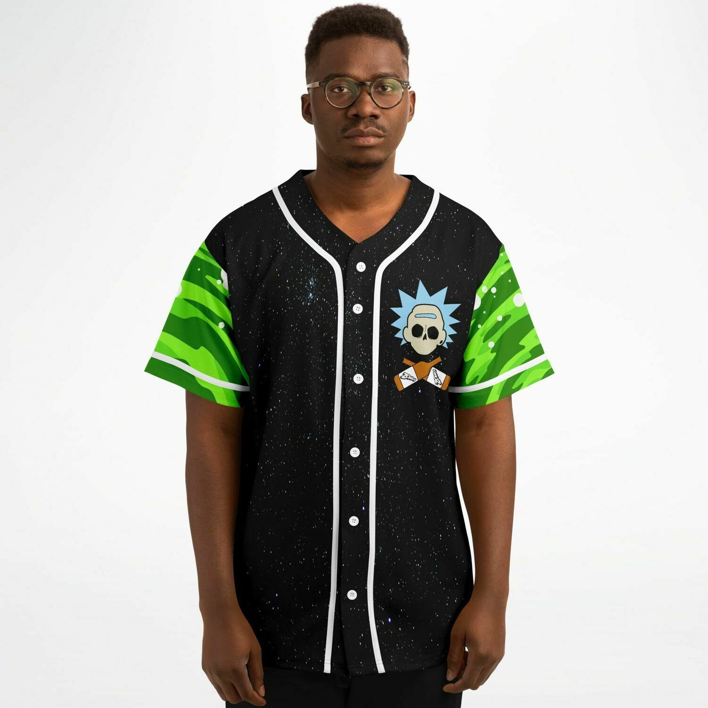 Zomboy rick and morty custom jersey