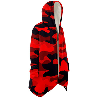 Red camouflage Cloak