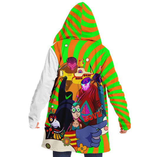 Blue submarine cloak