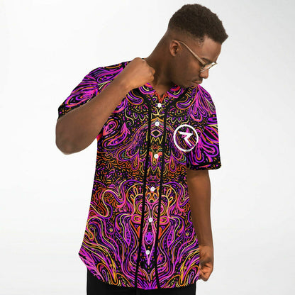 Trippy set baseball jersey