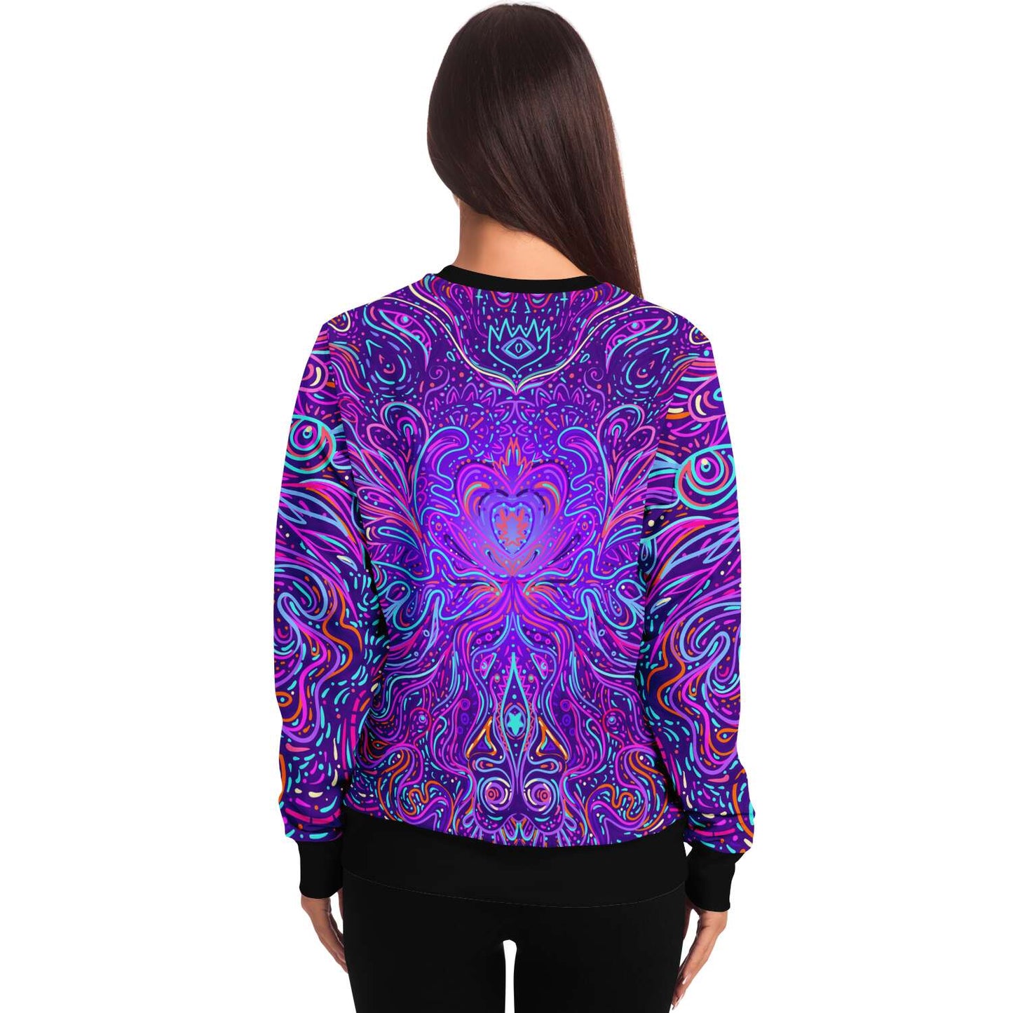 Trippy psychedelic sweat shirt
