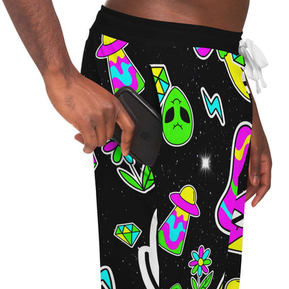 Colorful trippy shapes