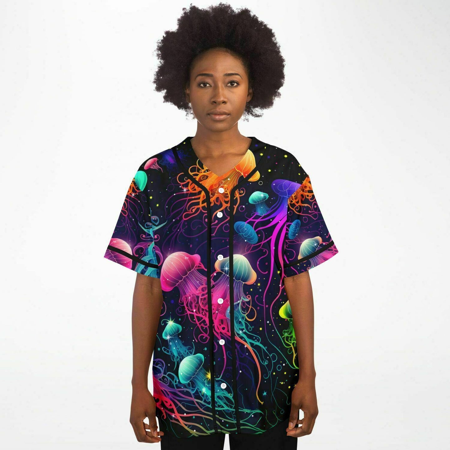 The world shall know bass rave Baseball Jersey