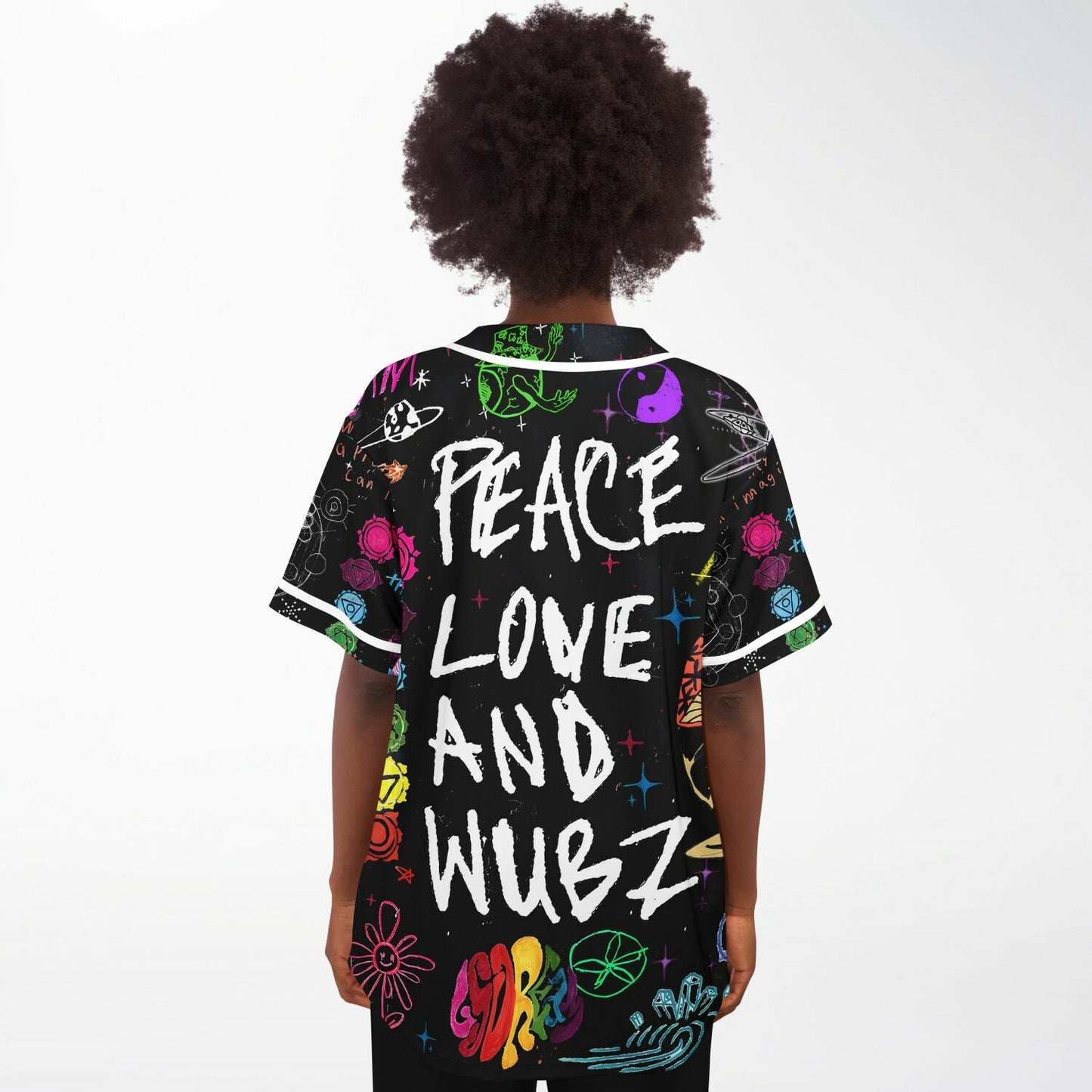 Peace love and wubz custom jersey
