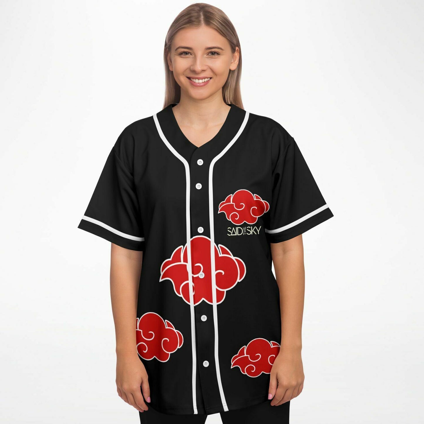 Sharingan  said the sky baseball jersey