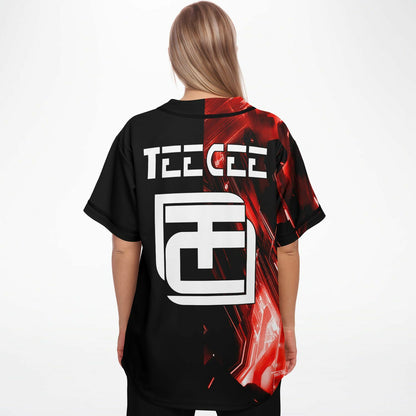 Red Teecee baseball jersey