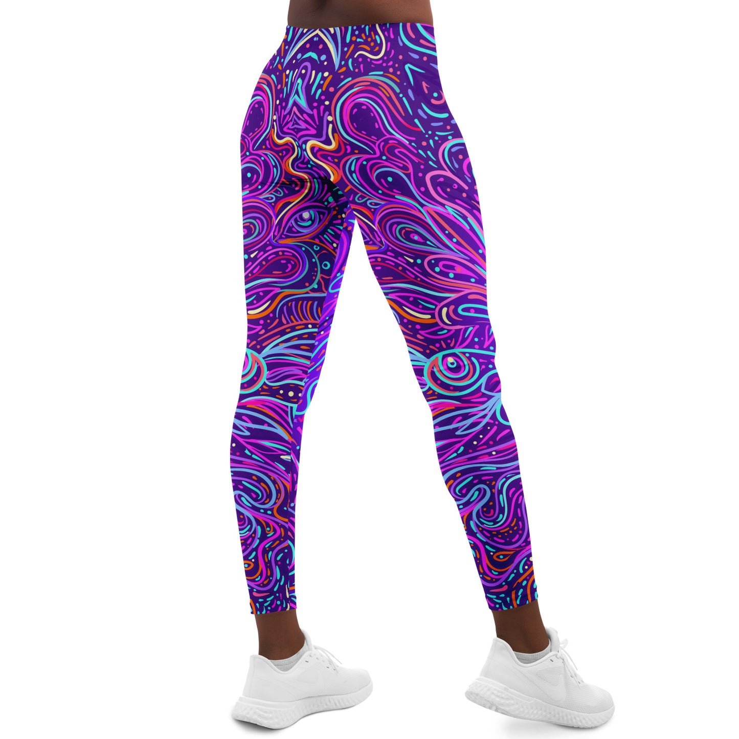 Trippy psychedelic leggings