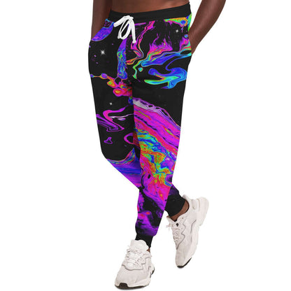 Pink acid trip jogger