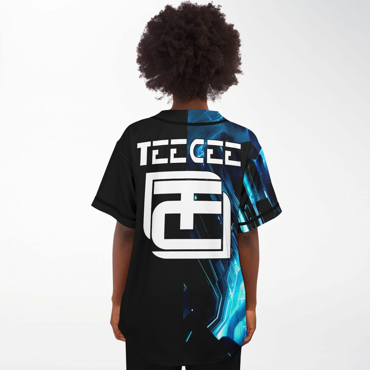 Blue Teecee baseball jersey