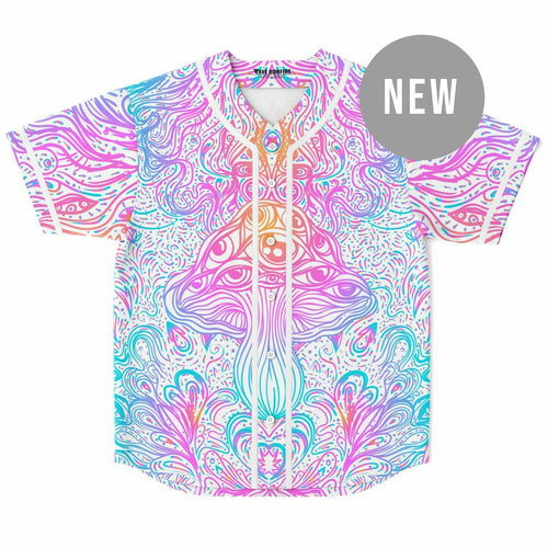 Active mushroom baseball jersey