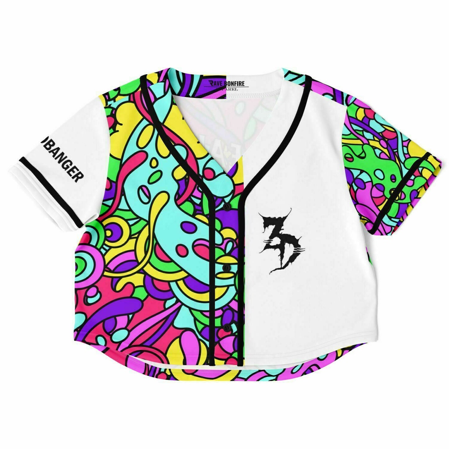 Jenna  Cropped Baseball Jersey V1