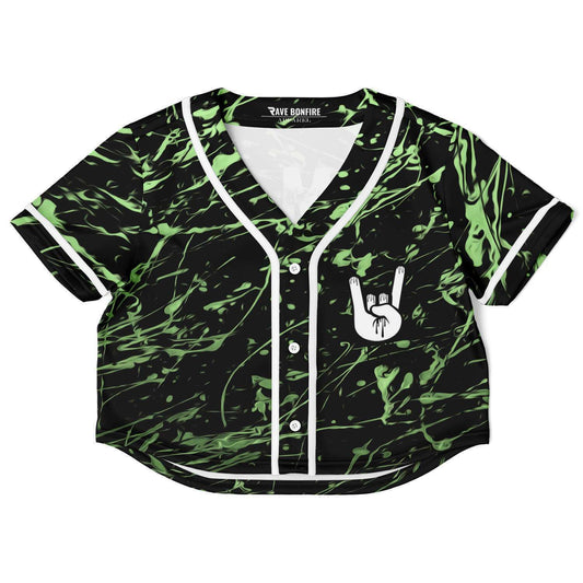I'm a fucking headbanger crop top jersey V2