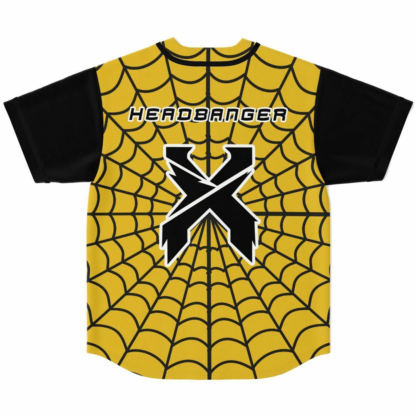 Gold spiderman Baseball Jersey