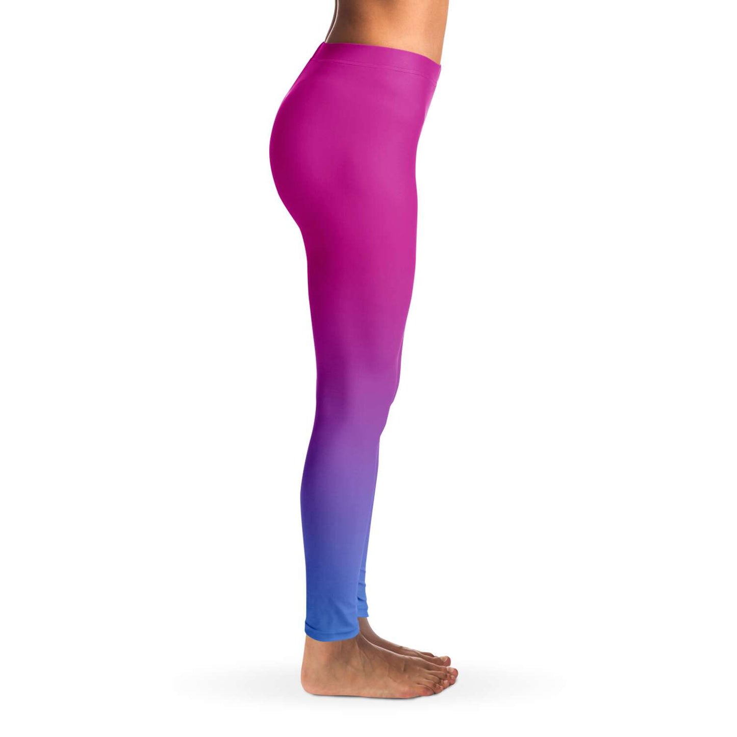 Pink to purple gradient Leggings
