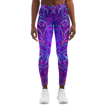 Trippy psychedelic leggings