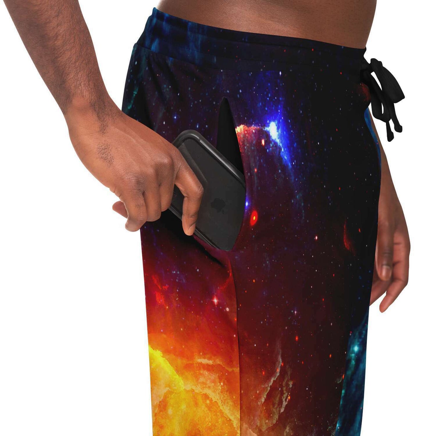 Colorful galaxy stars jogger