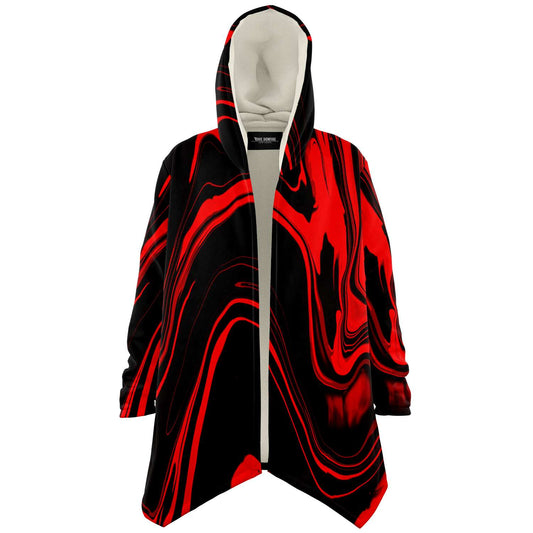 Red acid drip Cloak
