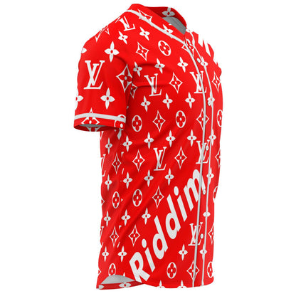 LV x  Riddim baseball jersey