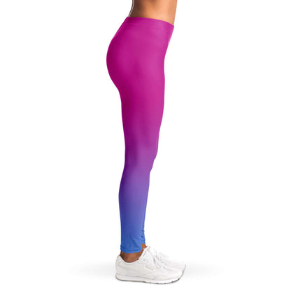 Pink to purple gradient Leggings