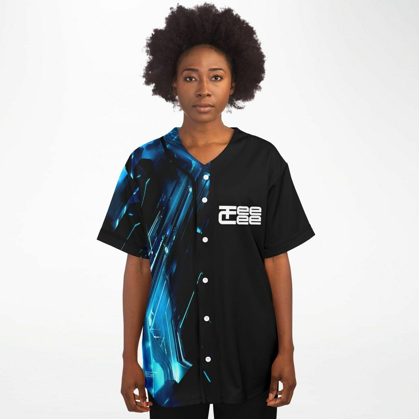 Blue Teecee baseball jersey