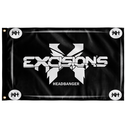 Headbanger custom Flag