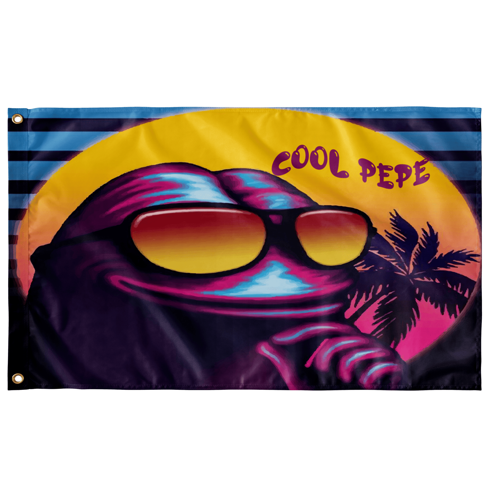 COOL PEPE FLAG