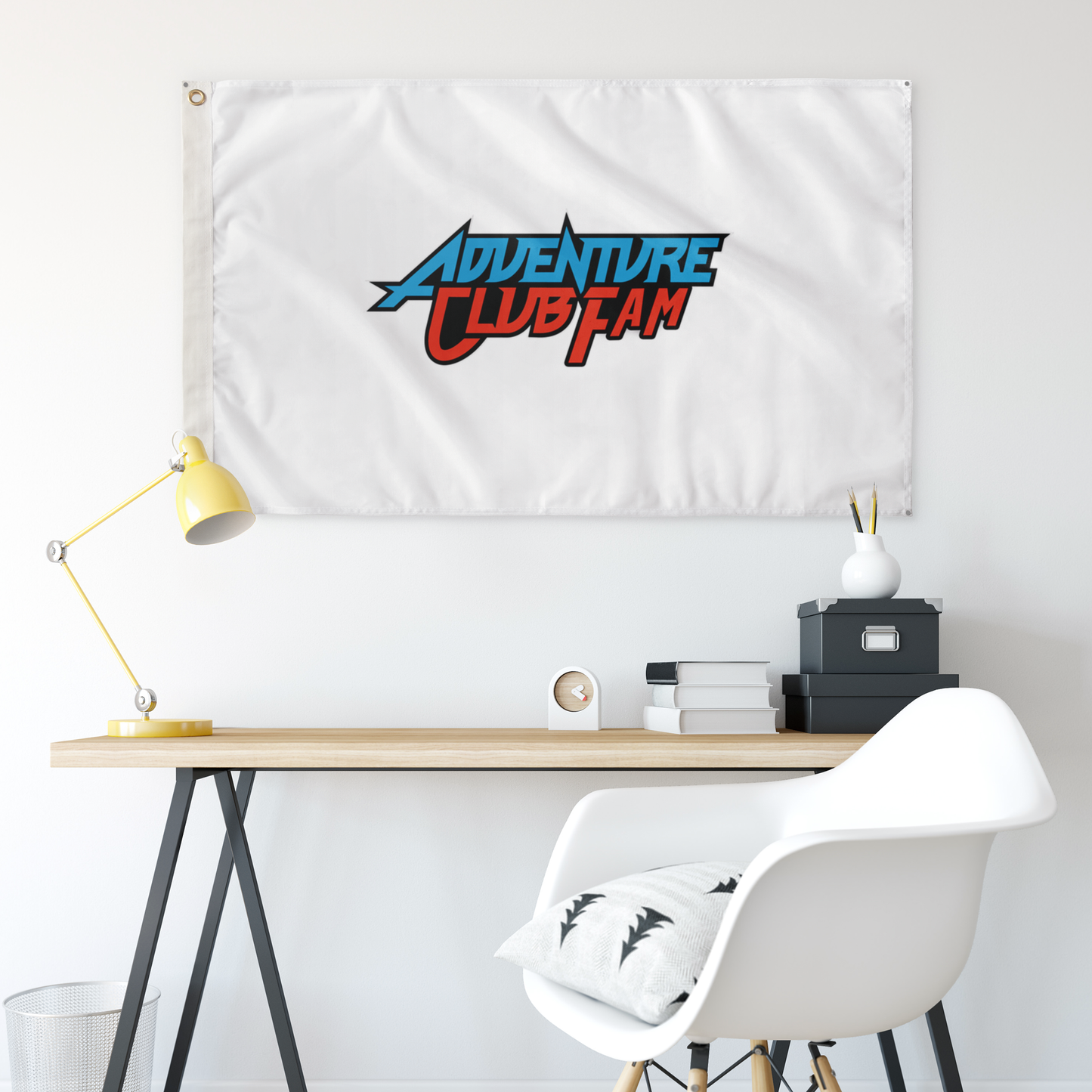 Adventure club family flag