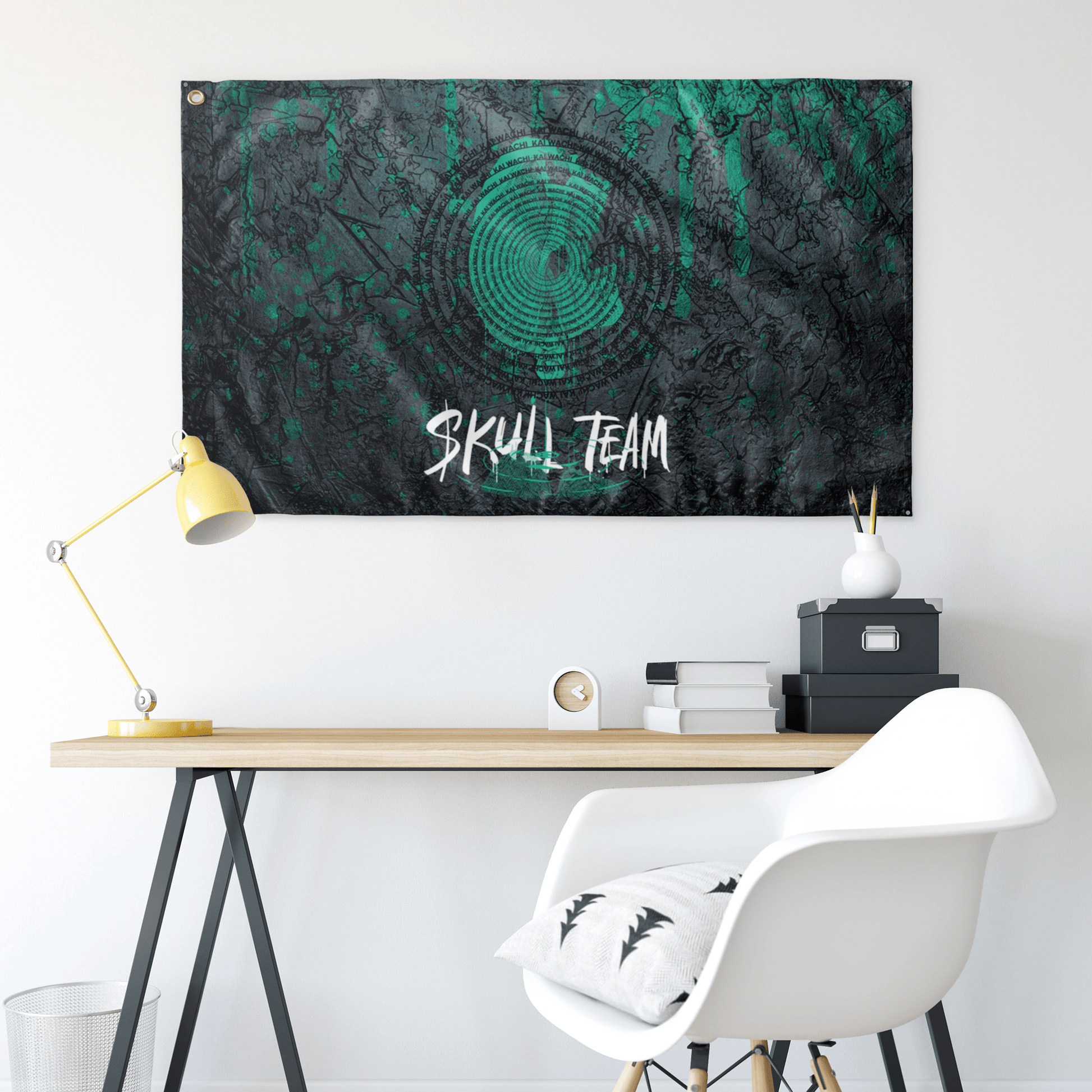 SKULL TEAM FLAG