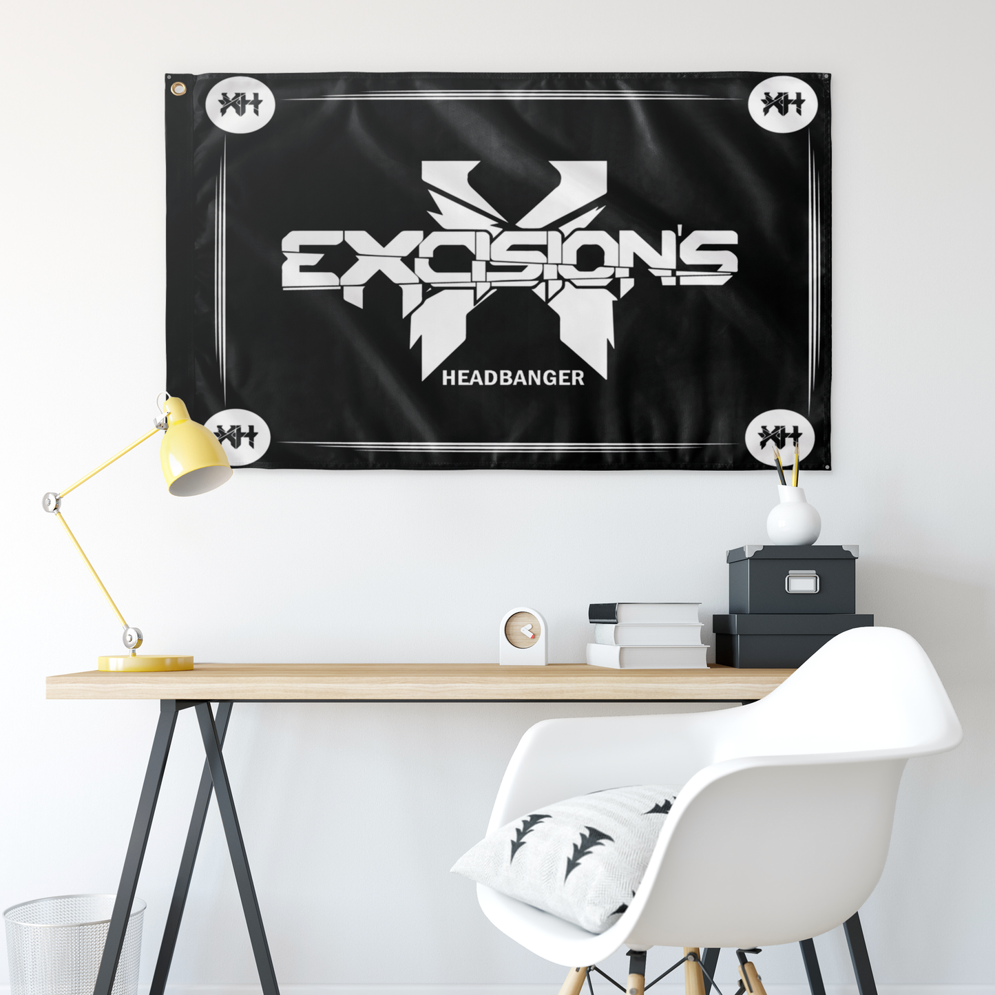 Headbanger custom Flag
