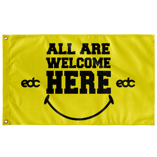 ALL ARE WELCOME HERE FLAG